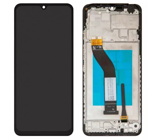 Дисплей для Xiaomi Poco C75, Redmi 14C 4G, Redmi A4, чорний, з рамкою, High Copy 2411DRN47C, 2409BRN2CA, 2409BRN2CG, 2409BRN2CY