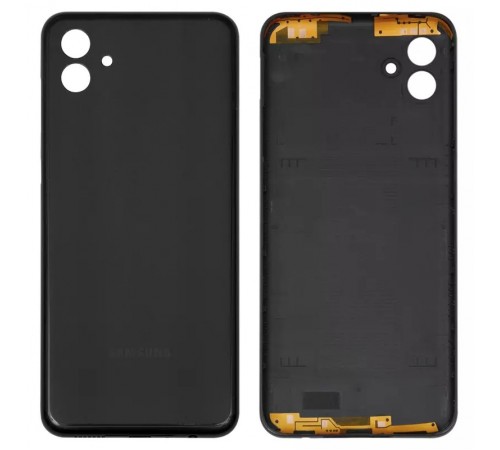 Задняя панель корпуса для Samsung A045 Galaxy A04, черная Задняя панель корпуса для Samsung A045 Galaxy A04, черная