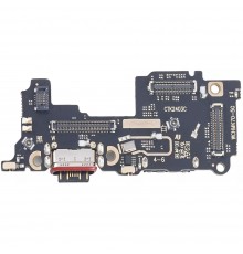 Шлейф для Xiaomi Poco F6 Pro, коннектора зарядки, с компонентами, High Copy, плата зарядки