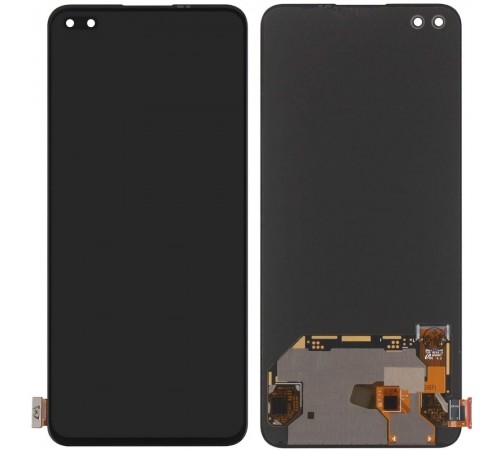 Дисплей для OnePlus Nord, 8 Nord 5G; Realme X50 Pro 5G, без рамки, чорний, Original (PRC)