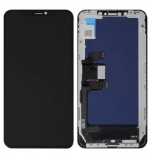 Дисплей для iPhone XS Max, черный, с рамкой, Copy, (TFT), JK