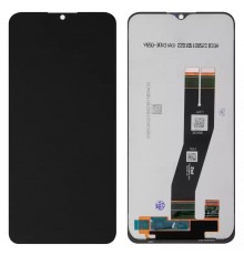 Дисплей для Samsung A025G Galaxy A02s, M025 Galaxy M02s, чорний, без рамки, Original (PRC), з чорним шлейфом, (163x72,5 mm)