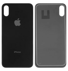 Задня панель корпусу для iPhone X, чорна, потрібно зняти скло камери, High Copy small hole