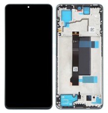 Дисплей для Xiaomi Poco X6, Redmi Note 13 Pro 5G, синій (Ocean Teal), з рамкою, Copy (TFT)