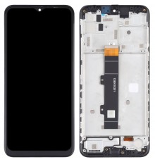 Дисплей для Motorola Moto G30 XT2129, чорний, з рамкою, Original (PRC) 