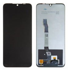 Дисплей для Xiaomi Redmi Note 8T, чорний, Лого Redmi, без рамки, Оригінал (переклеєне скло), M1908C3XG