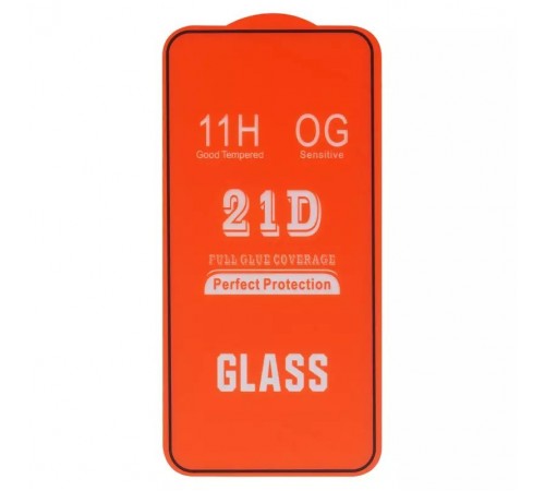 Захисне скло для Samsung S926 Galaxy S24 Plus, сумісне з чохлом, Full Glue, (без упаковки), чорний