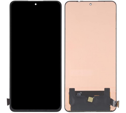 Дисплей для Xiaomi 12T, 12T Pro, чорний, без рамки, Copy (TFT), 22071212AG, 22081212UG, 22081212G