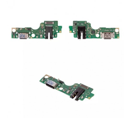 Шлейф для Infinix Hot 50 4G (X6882), коннектора зарядки, мікрофона, плата зарядки, High Copy