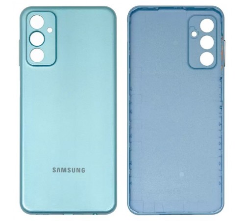 Задня панель корпусу для Samsung M135 Galaxy M13, блакитна (Light Blue)