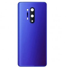 Задняя панель корпуса для OnePlus 8 Pro, синяя (Ultramarine Blue) + стекло камеры