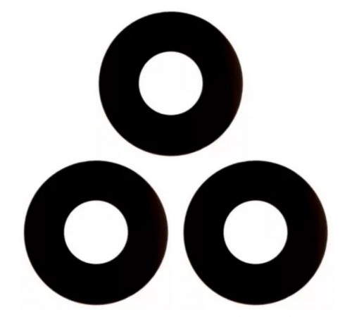 Скло камери для Motorola Moto G60 XT2135, Moto G60s XT2133-2, без рамки, комплект 3 шт.