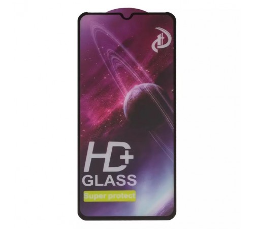 Захисне скло ASP для Tecno Pop 7 (BF6), Spark 10, Spark 10C, Spark Go (2023) (BF7), сумісне з чохлом, Full Glue, чорний