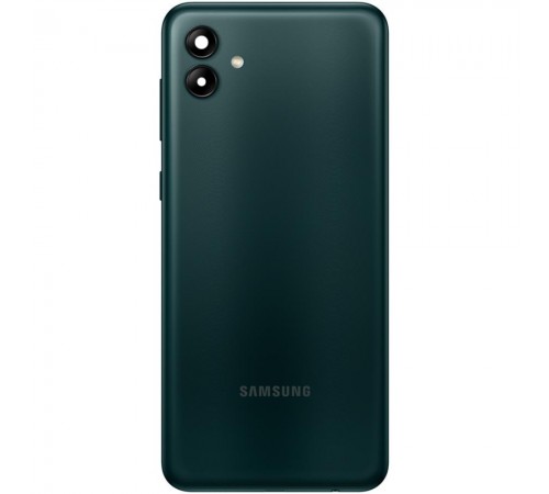 Задня панель корпусу для Samsung A045 Galaxy A04, зелена + скло камери