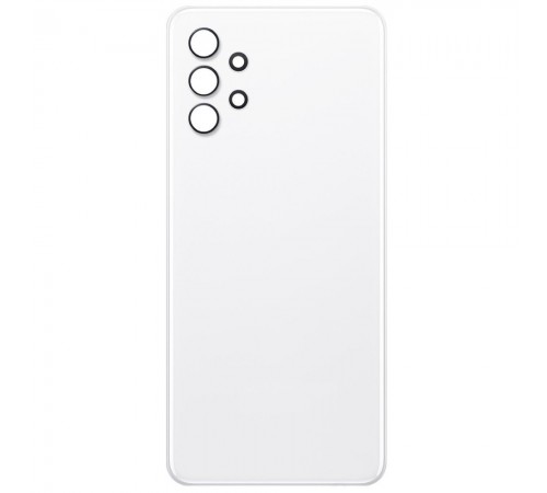 Задняя панель корпуса для Samsung A326 Galaxy A32 5G, белая (Awesome White), Copy + стекло камеры