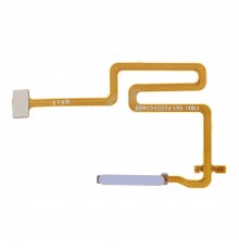 Шлейф для Realme 8i, 9i, 9 Pro, сканера відбитка пальця (Touch ID), фіолетовий (Space Purple), Original (PRC)