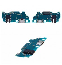 Шлейф для Samsung A032 Galaxy A03 Core, коннектора наушників, коннектора зарядки, мікрофона, плата зарядки, Original (PRC)