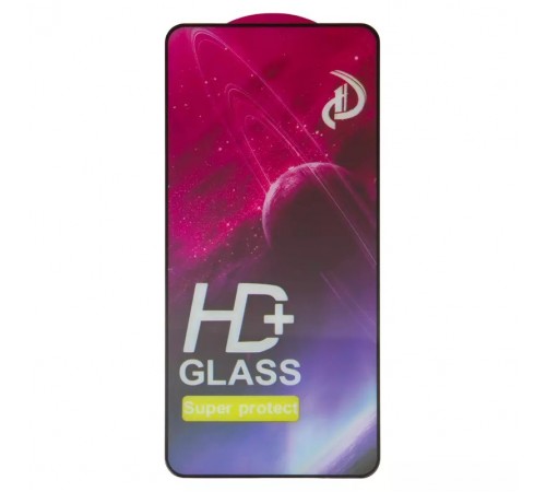 Захисне скло ASP для Motorola Moto G84, сумісне з чохлом, Full Glue, чорний