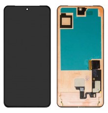 Дисплей для Google Pixel 8 Pro, черный, без рамки, Оригинал (переклеено стекло), GC3VE, G1MNW