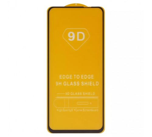 Защитное стекло для Realme 11 4G, совместимо с чехлом, Full Glue, (без упаковки), черный