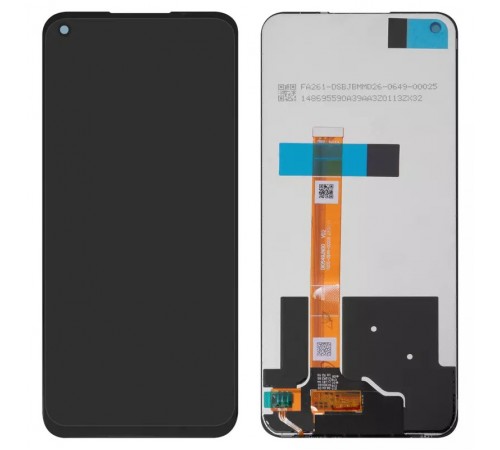 Дисплей для Realme 7 (Global), 7 5G; Oppo A73 5G (2020), черный, без рамки, Original (PRC), CPH2161, RMX2111, DI0649JN01 V07