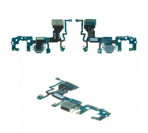 Шлейф для Samsung G960F Galaxy S9, коннектора зарядки, микрофона, плата зарядки, High Copy