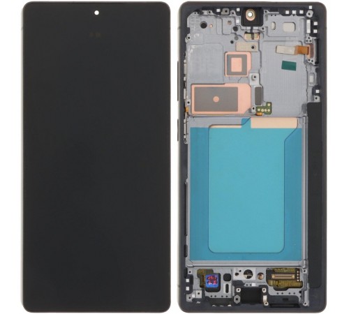 Дисплей для Samsung S938 Galaxy S25 Ultra, чорний (Titanium Jet Black), з рамкою, High Copy (OLED)