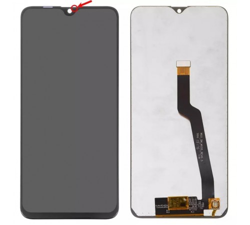 Дисплей для Samsung M105 Galaxy M10, черный, без рамки, Оригинал (переклеено стекло)