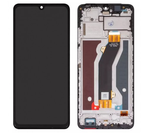 Дисплей для ZTE Blade V70 Max, чорний, з рамкою, High Copy, FPC-Y92212V02