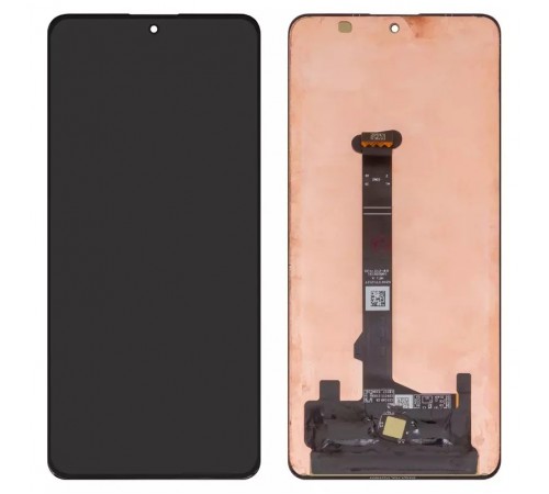Дисплей для Xiaomi Poco X6, Redmi Note 13 Pro 5G, чорний, без рамки, Оригінал (переклеєне скло)