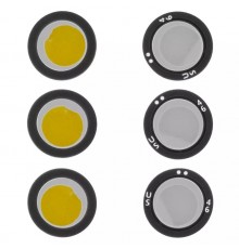 Стекло камеры для Samsung A325 Galaxy A32, черное, комплект 3 шт.