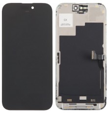 Дисплей для iPhone 15 Pro, черный, с рамкой, Copy, (TFT), GX