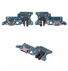 Шлейф для Samsung A065 Galaxy A06, коннектора зарядки, коннектора наушников, микрофона, плата зарядки, High Copy