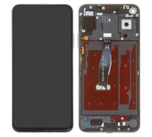 Дисплей для Huawei Honor 20, Nova 5T, чорний, з рамкою, Original (PRC), YAL-L21