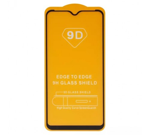 Захисне скло для Tecno Pop 5 (BD2), сумісне з чохлом, Full Glue, (без упаковки), чорний