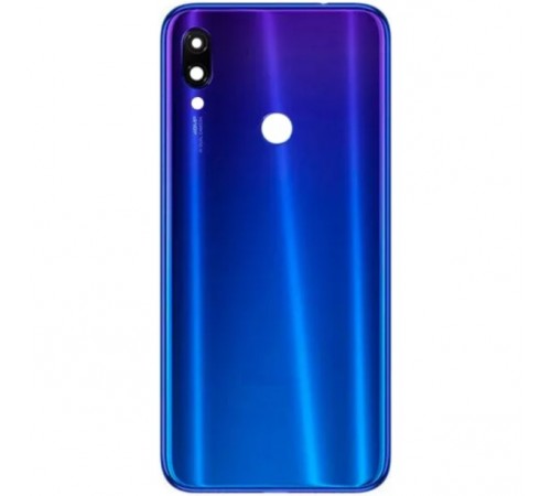 Задняя панель корпуса для Xiaomi Redmi Note 7, Redmi Note 7 Pro, синяя + стекло камеры Задняя панель корпуса для Xiaomi Redmi Note 7, Redmi Note 7 Pro, синяя + стекло камеры