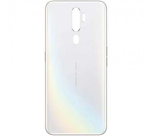 Задняя панель корпуса для Oppo A5 (2020), белая (Dazzling White)