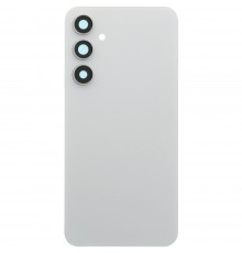 Задняя панель корпуса для Samsung S711 Galaxy S23 FE, белая (Cream), Copy + стекло камеры