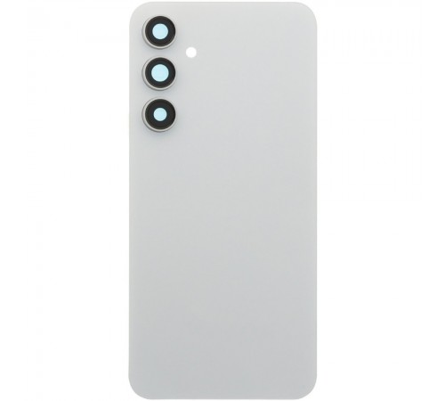Задняя панель корпуса для Samsung S711 Galaxy S23 FE, белая (Cream), Copy + стекло камеры