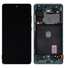 Дисплей для Samsung G780 Galaxy S20 FE, мятный, с рамкой, Original (PRC)