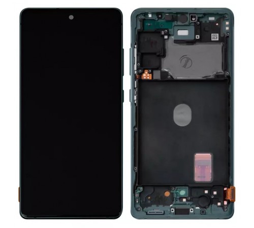 Дисплей для Samsung G780 Galaxy S20 FE, мятный, с рамкой, Original (PRC)