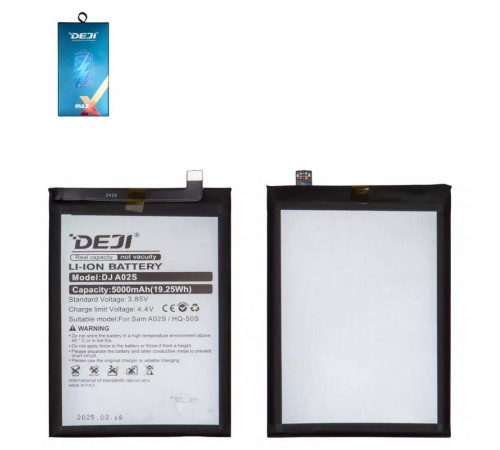 Акумулятор Deji EB-BA256ABS для Samsung A556 Galaxy A55, Li-Polymer, 3,88 В, 5000 мАг