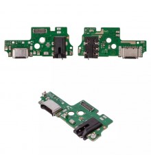 Шлейф для Tecno Camon 17P (CG7n), коннектора зарядки, коннектора наушников, микрофона, плата зарядки, Сopy