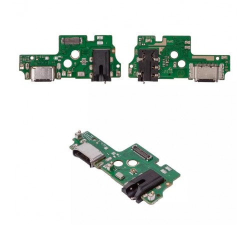 Шлейф для Tecno Camon 17P (CG7n), коннектора зарядки, коннектора наушников, микрофона, плата зарядки, Сopy