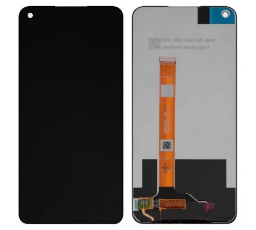 Дисплей для Oppo A54 5G, A74 5G, A93 5G, черный, без рамки, Original (PRC), CPH2195, OPG02, CPH2197, CPH2263, PCGM00, PEHM00, PEHT00, DI0649JN03 V02/V03