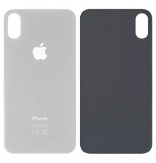 Задняя панель корпуса для iPhone XS, белая, не нужно снимать стекло камеры, big hole