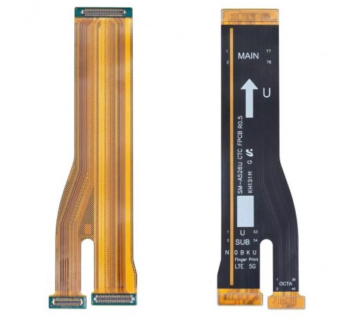Шлейф для Samsung A528 Galaxy A52s 5G, міжплатний