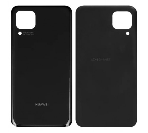 Задняя панель корпуса для Huawei P40 Lite, черная Задняя панель корпуса для Huawei P40 Lite, черная