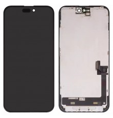Дисплей для iPhone 15 Plus, черный, с рамкой, Original (PRC), NEW