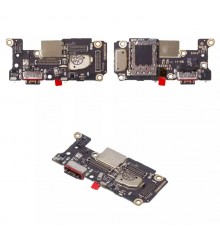 Шлейф для Xiaomi Poco F5 Pro, коннектора зарядки, микрофона, плата зарядки, High Copy